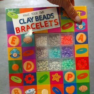Darice Colorful Clay Beads Bracelet Kit
